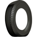 download Duesi Tire clipart image with 180 hue color