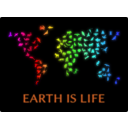 download Earth Is Life clipart image with 270 hue color