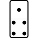 download Domino Set 10 clipart image with 135 hue color