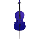 download Cello 1 clipart image with 225 hue color