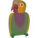 download Bird3 clipart image with 315 hue color