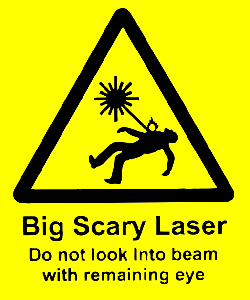 Scary Laser