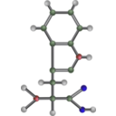 download Tryptophan Amino Acid clipart image with 225 hue color