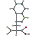 download Tryptophan Amino Acid clipart image with 315 hue color