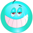 download Big Smile Smiley Emoticon clipart image with 135 hue color