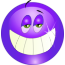 download Big Smile Smiley Emoticon clipart image with 225 hue color