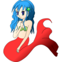 Blue Hair Mermaid