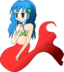 Blue Hair Mermaid