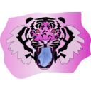 download Tigre clipart image with 270 hue color