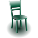 download Wooden Chair clipart image with 135 hue color