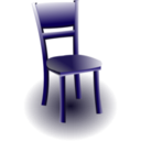 download Wooden Chair clipart image with 225 hue color