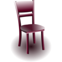 download Wooden Chair clipart image with 315 hue color