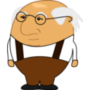 download Old Man 2 clipart image with 0 hue color