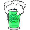 download Beer Glass clipart image with 90 hue color