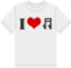 I Love Music T Shirt
