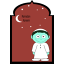 download Ramadan Kareem clipart image with 135 hue color