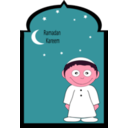 download Ramadan Kareem clipart image with 315 hue color