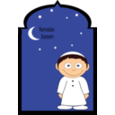 download Ramadan Kareem clipart image with 0 hue color