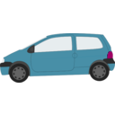 download Twingo clipart image with 315 hue color