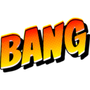 Bang Vintage Comic Book Sound Effect