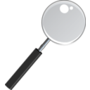 Magnifying Glass With Transparent Glass