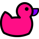 download Ducky Icon clipart image with 270 hue color