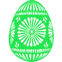 download Easter Egg Single clipart image with 135 hue color