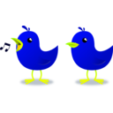 download Bird Mascot clipart image with 45 hue color