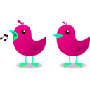 download Bird Mascot clipart image with 135 hue color