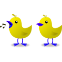 download Bird Mascot clipart image with 225 hue color