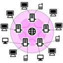 download Internet Scheme clipart image with 180 hue color