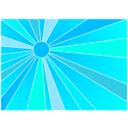 download Sun clipart image with 135 hue color