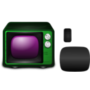 download Tv clipart image with 90 hue color