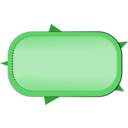 download Blue Button clipart image with 270 hue color