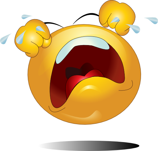 Crying Smiley Emoticon Clipart I2clipart Royalty Free Public Domain