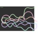 download Neon Abstract Desgin clipart image with 270 hue color