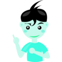 download Boy3 clipart image with 135 hue color