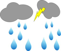 Cloud Lightning And Rain