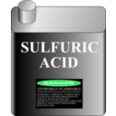 download Sulfuric Acid clipart image with 135 hue color