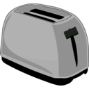 download Toaster clipart image with 90 hue color