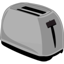 download Toaster clipart image with 315 hue color