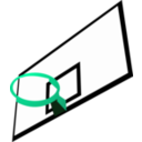 download Basketball Rim clipart image with 135 hue color