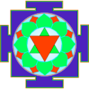 download Krishna Yantra clipart image with 135 hue color