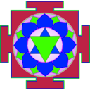 download Krishna Yantra clipart image with 225 hue color