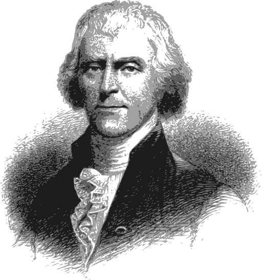 Thomas Jefferson Headshot