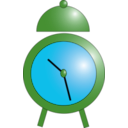 download Alarm Icon clipart image with 225 hue color