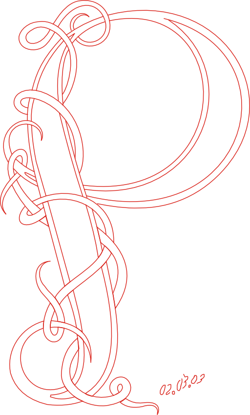 Letter P