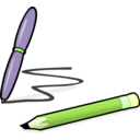 download Pen Pencil clipart image with 45 hue color