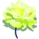 download Rose clipart image with 90 hue color