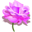 download Rose clipart image with 315 hue color